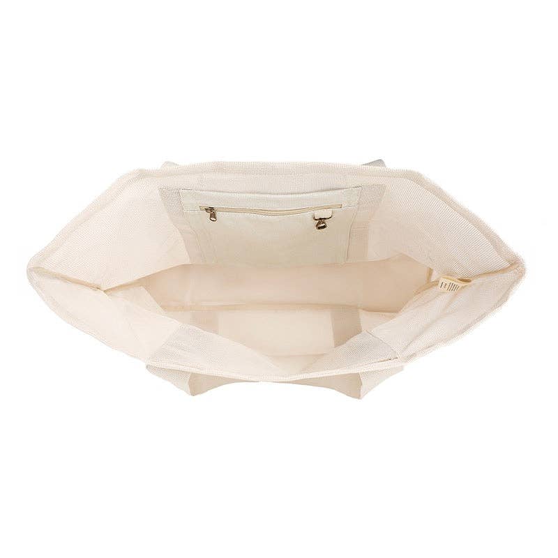 Beach Hauler™ - Mini Mesh Beach Bag – Sand