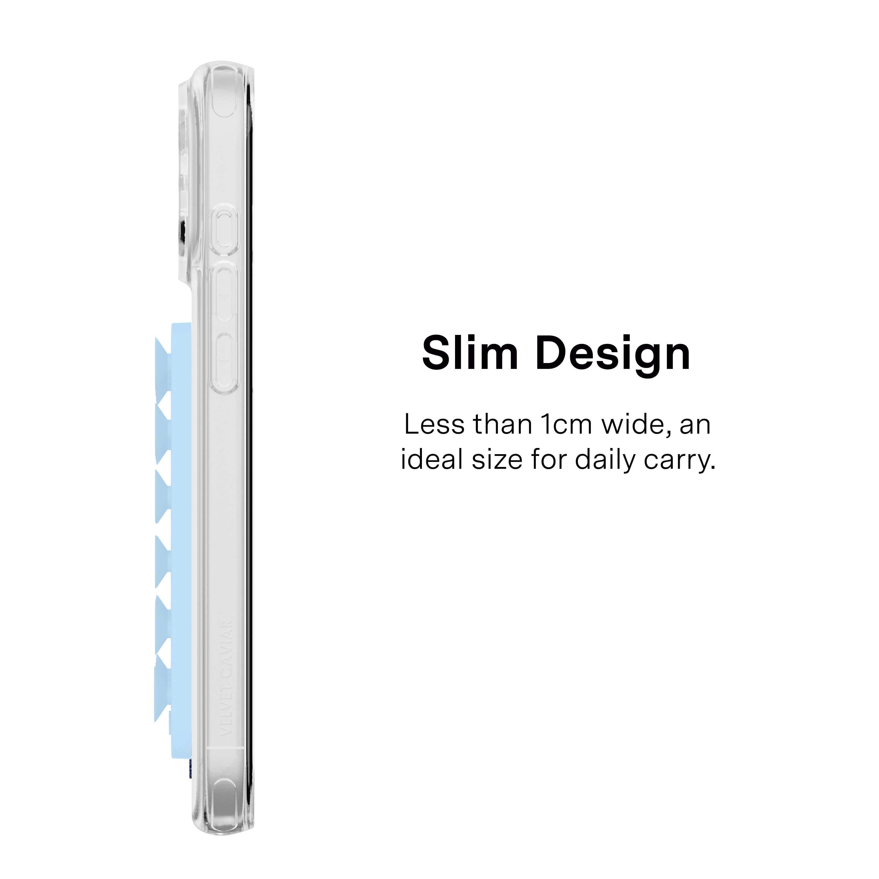 Magnetic Suction Phone Mount- Blue