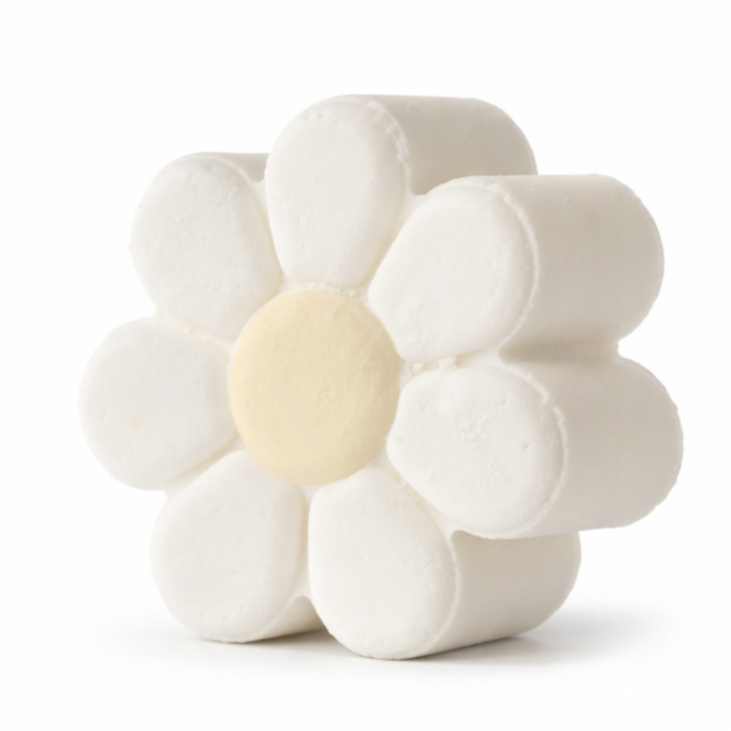 White Daisy Bath Bomb – Spring Flower Bath Gift