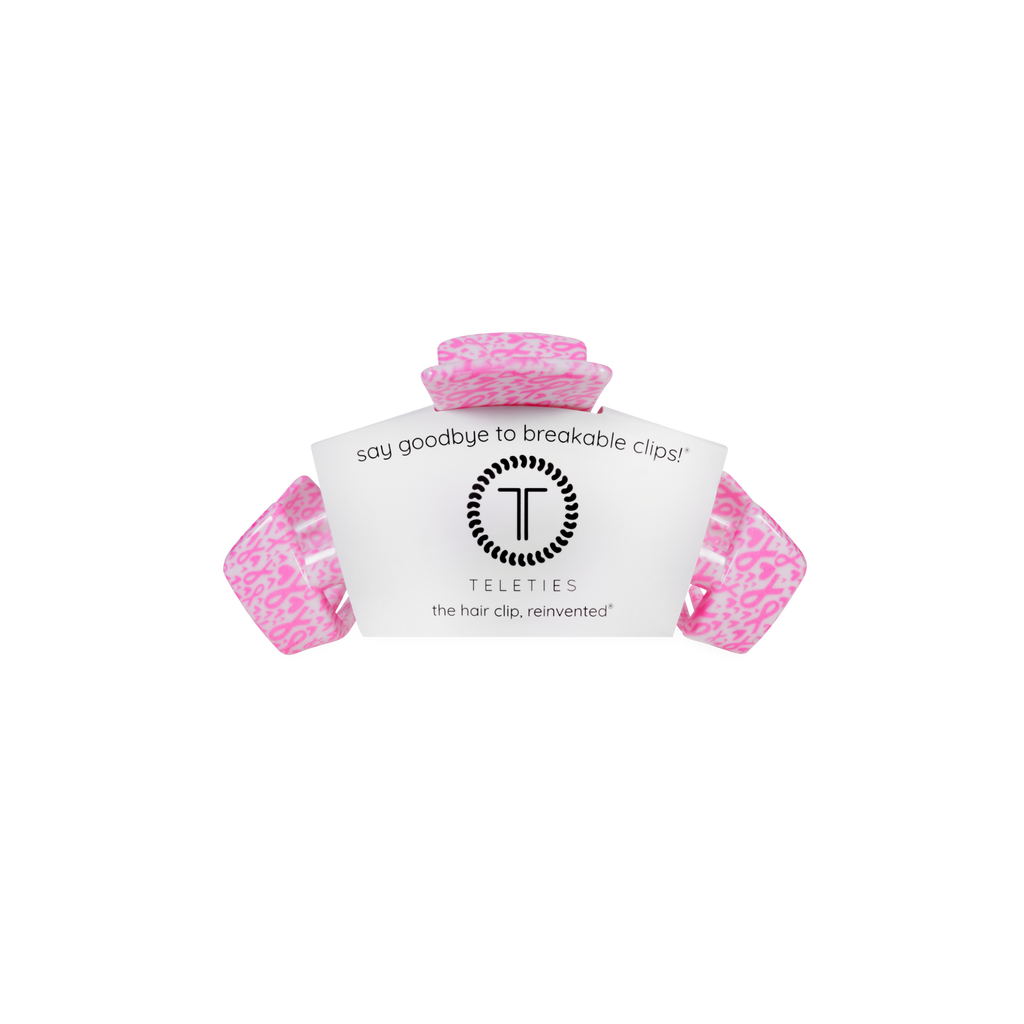 Classic | Breast Cancer Awareness | Small | Claw Clip