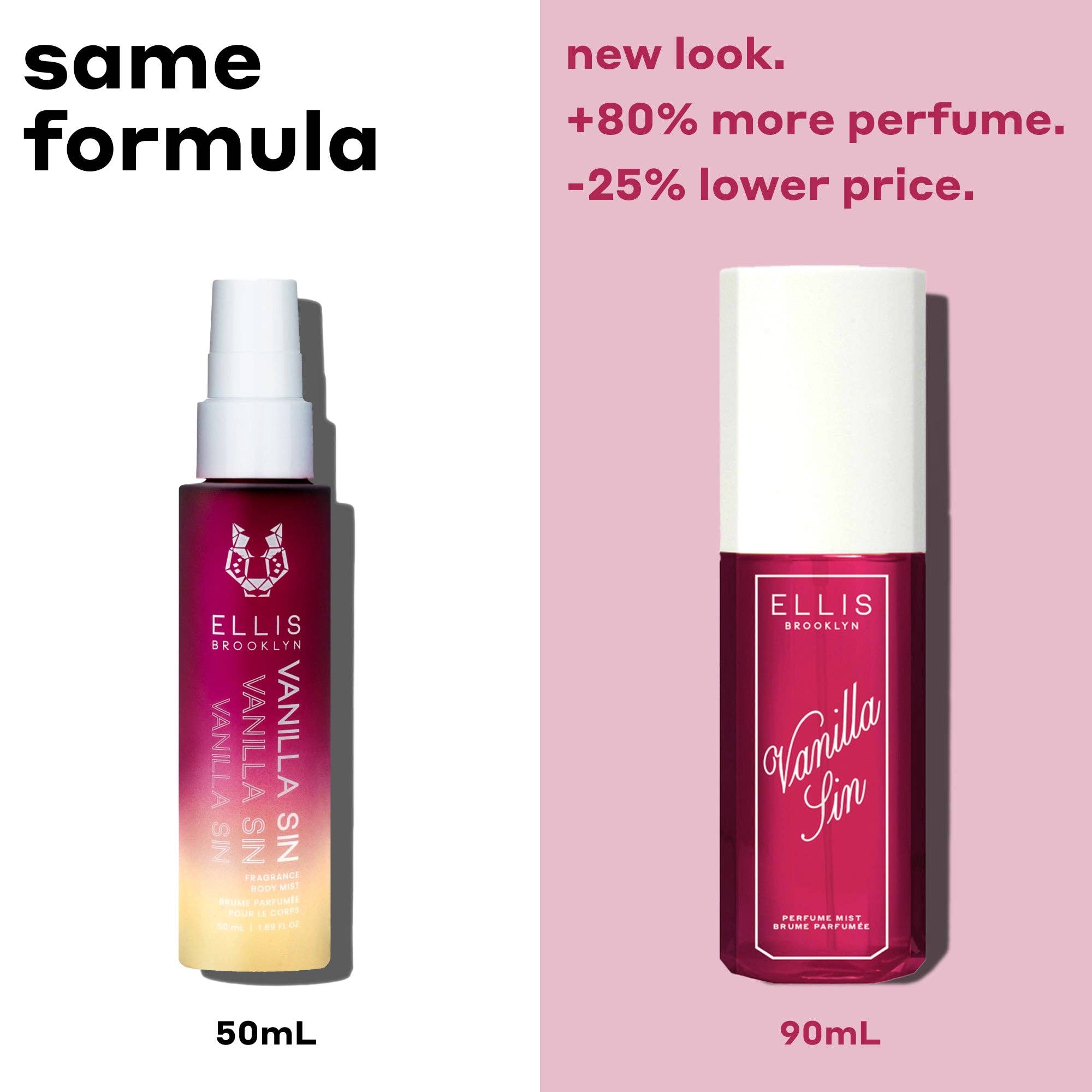 VANILLA SIN Perfume Mist 90ml