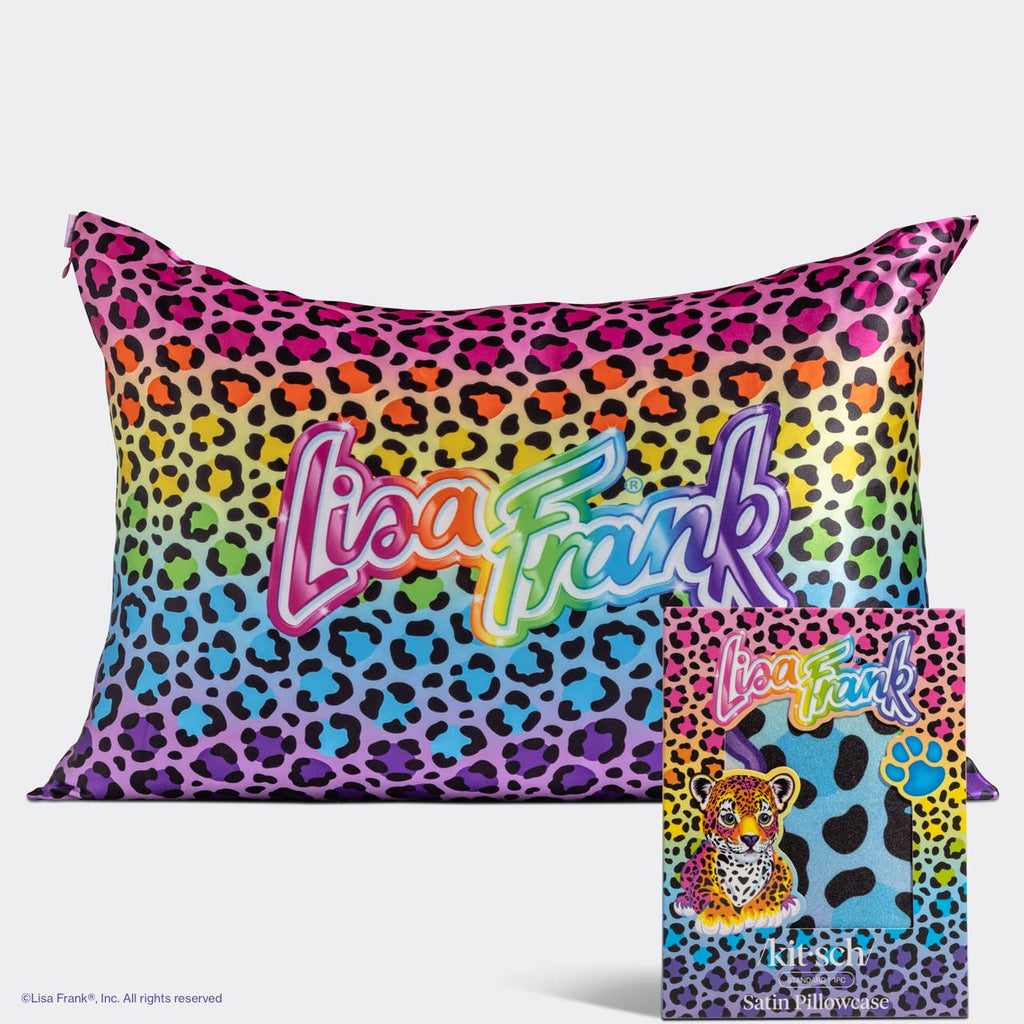 Lisa Frank x Kitsch Standard Satin Pillowcase