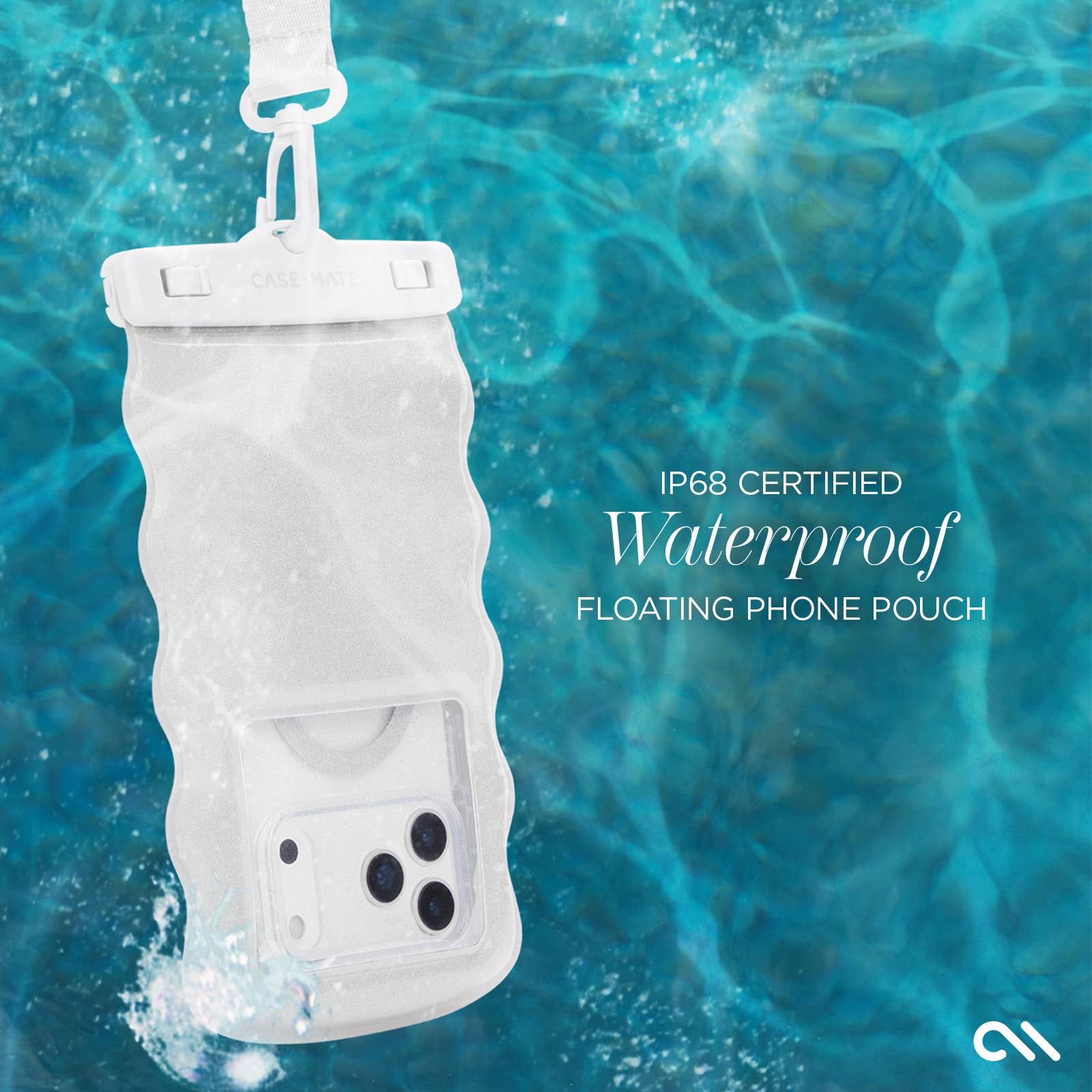 Case-Mate Wavy Waterproof Floating Phone Pouch