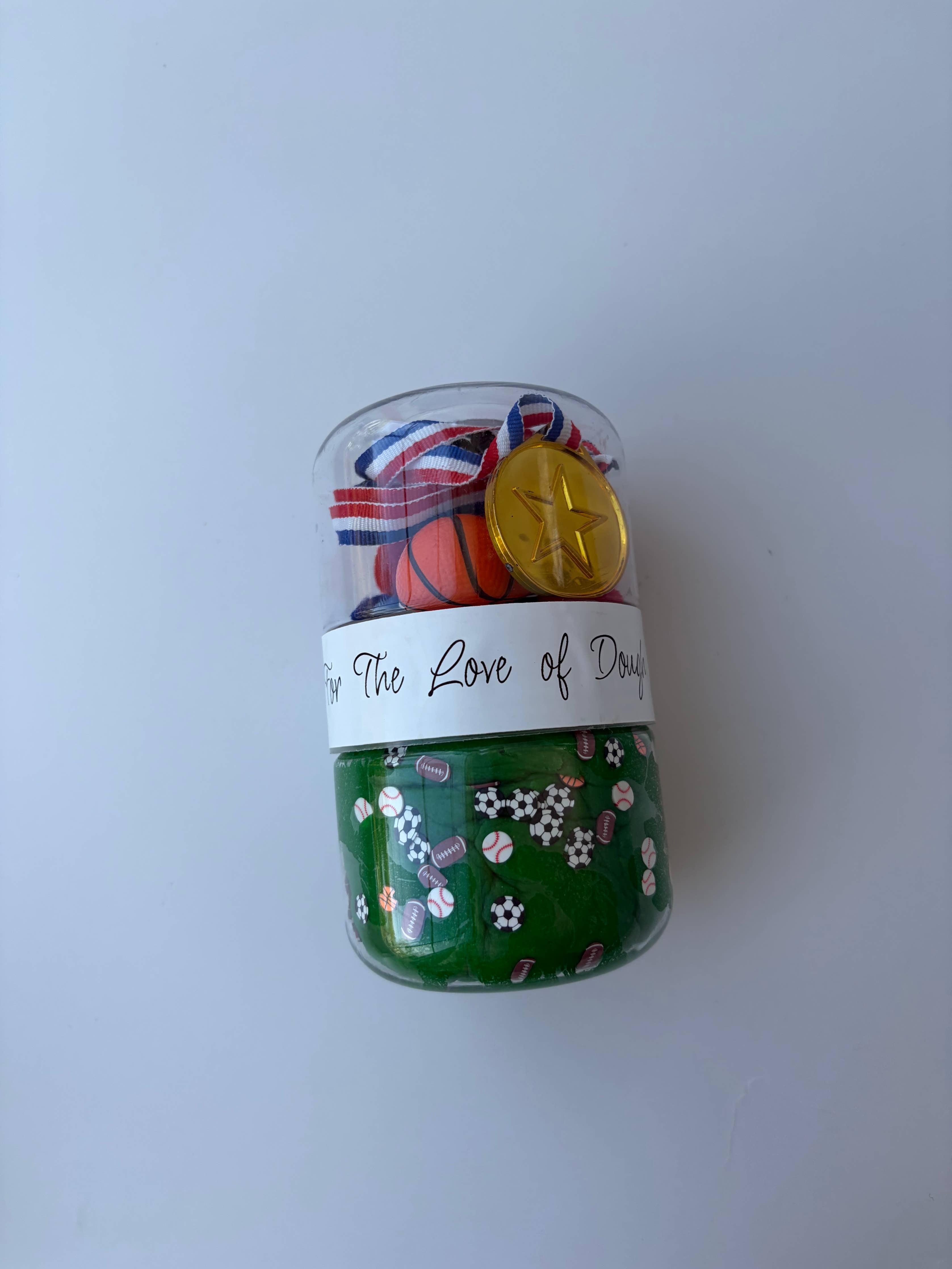 Sports Sensory Dough Double Jar