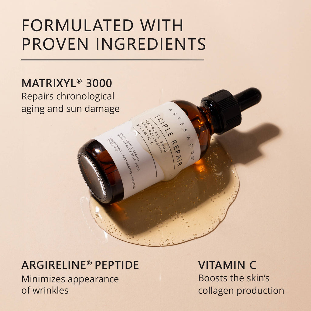 Triple Repair Matrixyl 3000 + Argireline + Vitamin C Serum