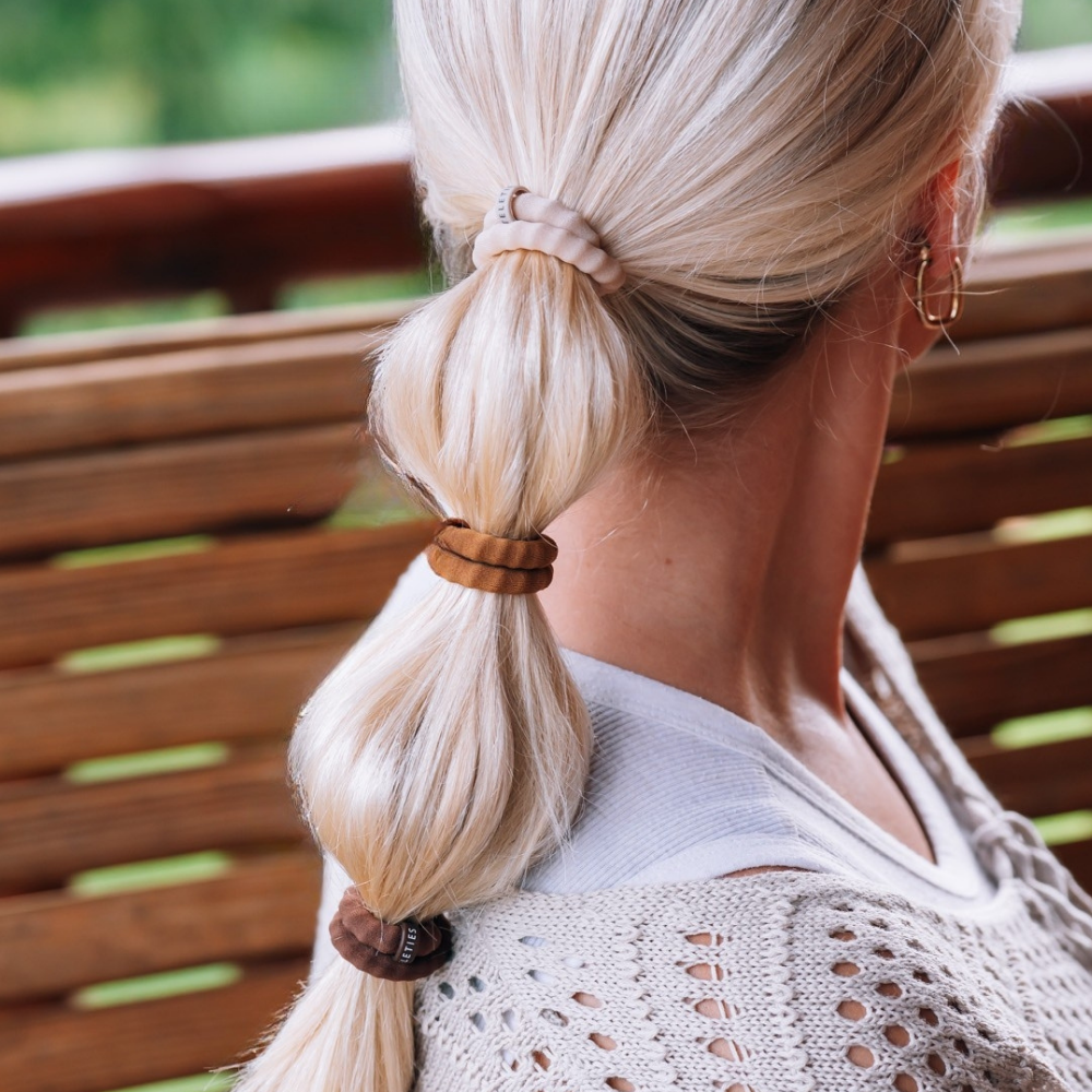 Espresso Yourself | Small | Nylon Hair Ties