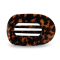 Round Flat Hair Clip | Large | Tortoise