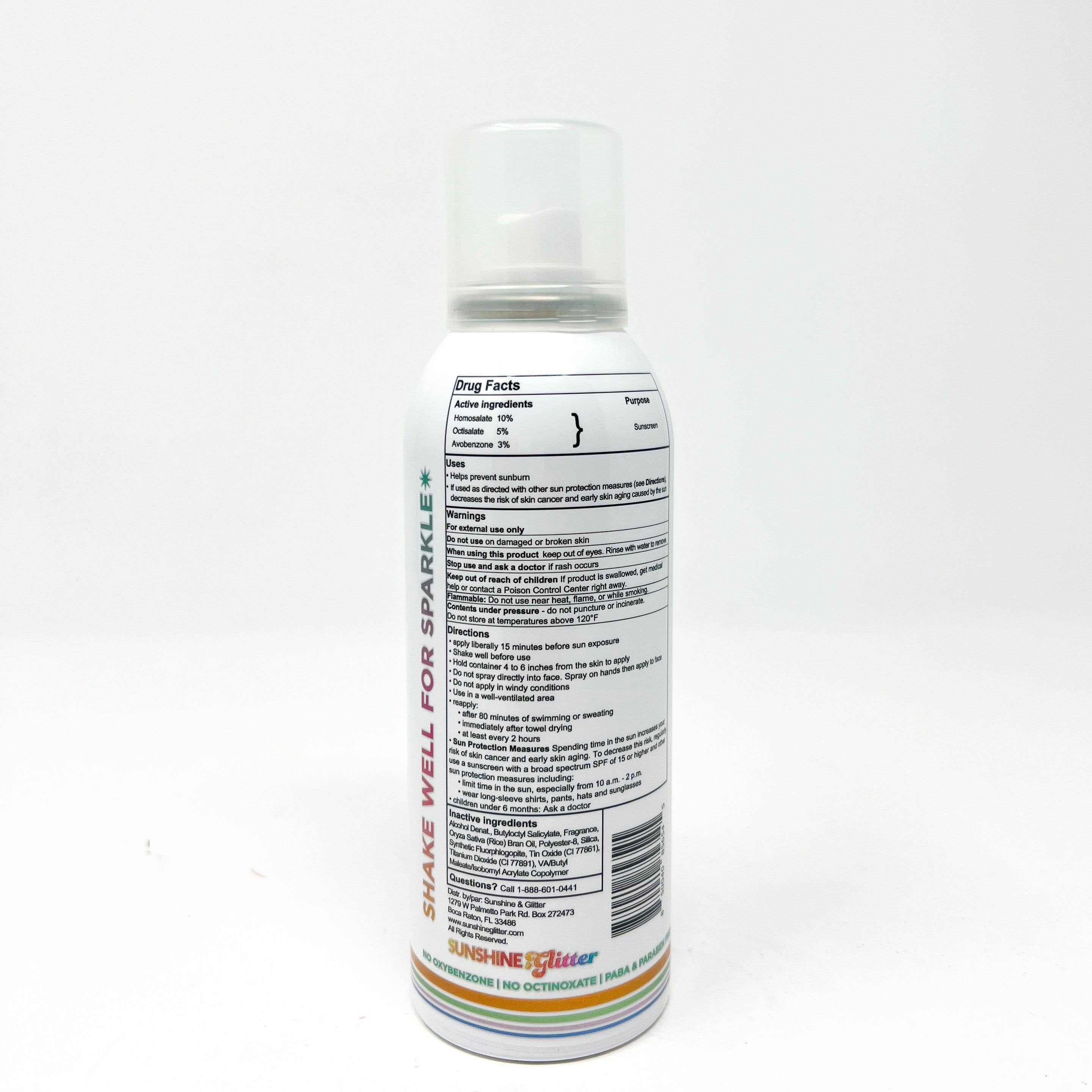Sunshine & Glitter SPARKLE SHIMMER Sport SPF 50 Mist