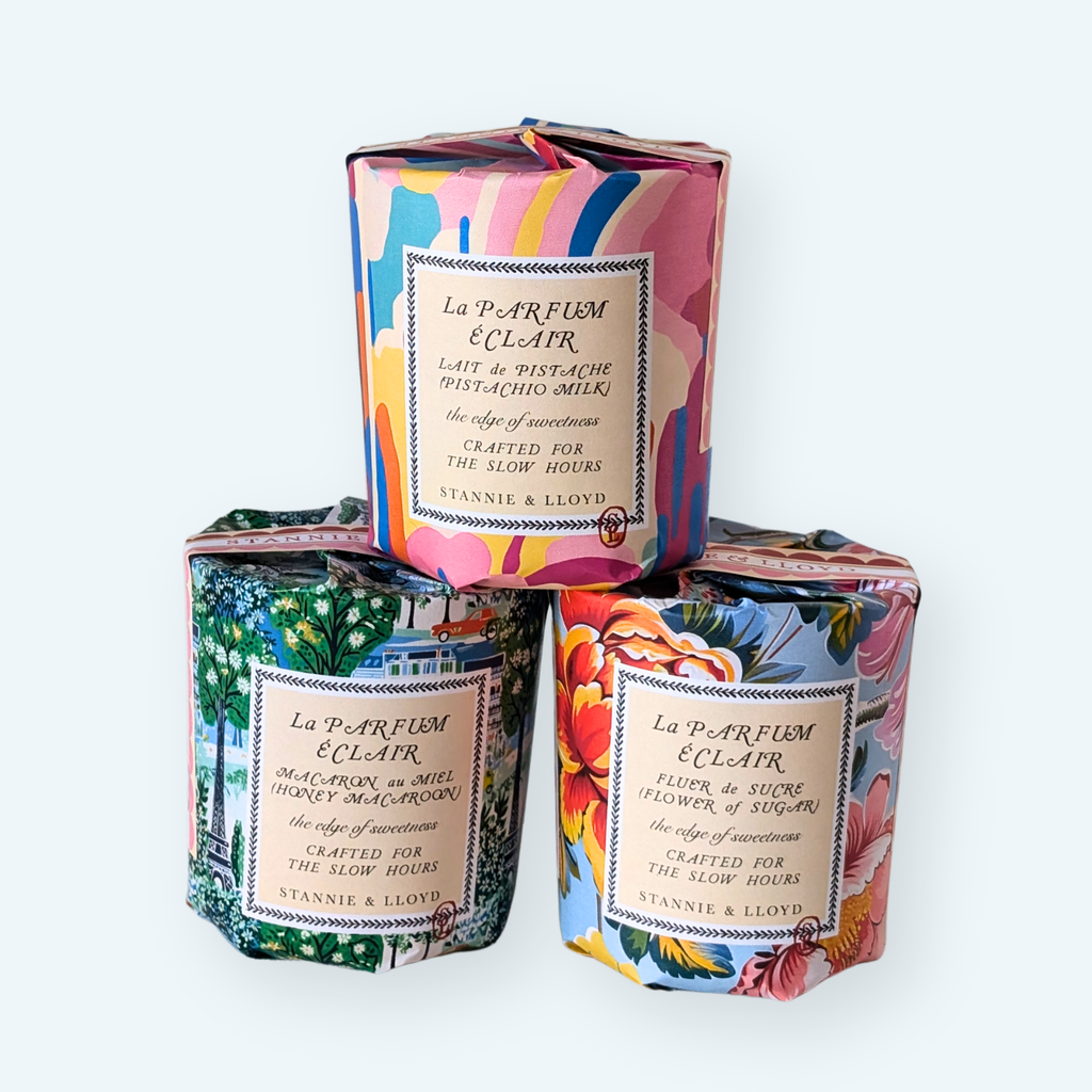 Gift Wrap Candle - Happy Abstract