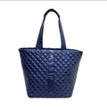 Diamond Tote Shoulder Bag Sapphire Navy