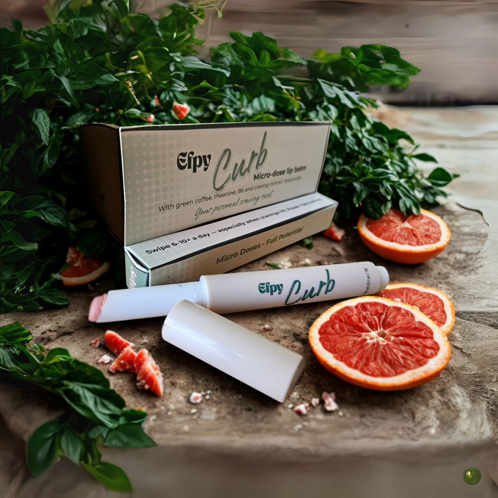 Efpy Curb micro-dose lip balm | Snack attack tamer