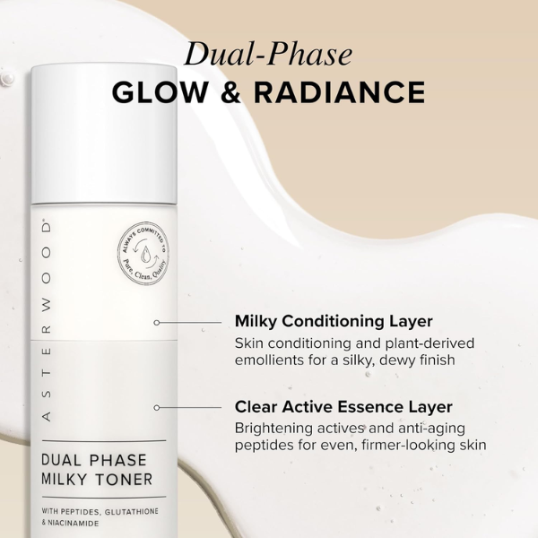 Dual Phase Milky Toner
