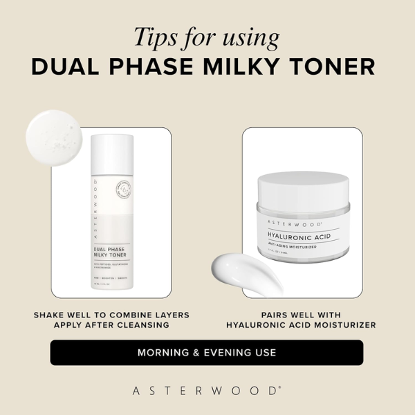 Dual Phase Milky Toner