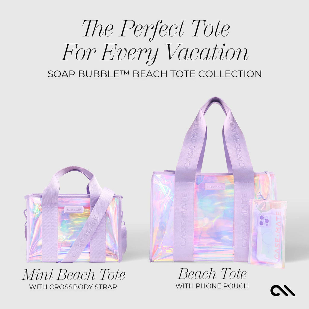 Case-Mate Soap Bubble Jelly Tote Bag Medium Crossbody