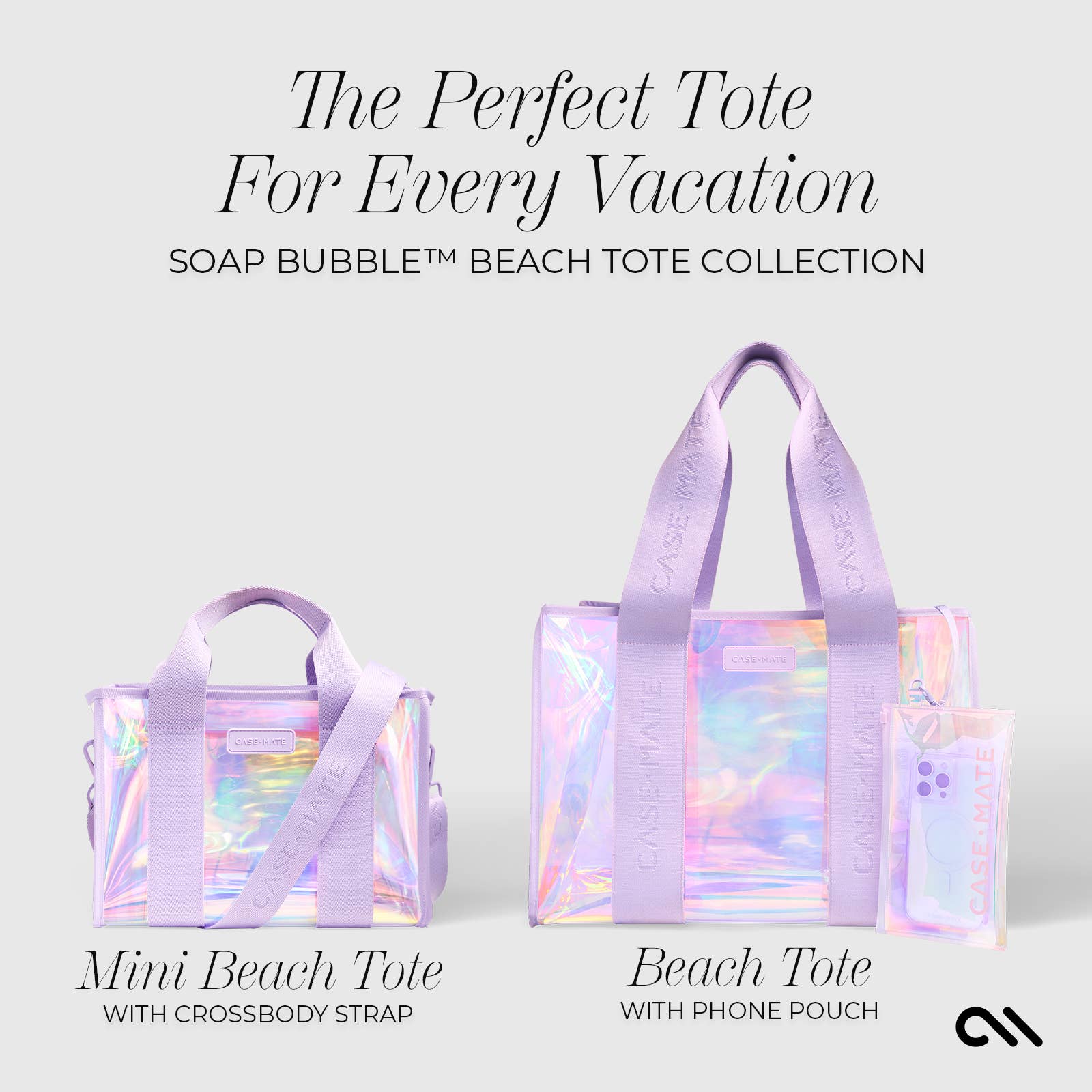 Case-Mate Soap Bubble Jelly Tote Bag Medium Crossbody