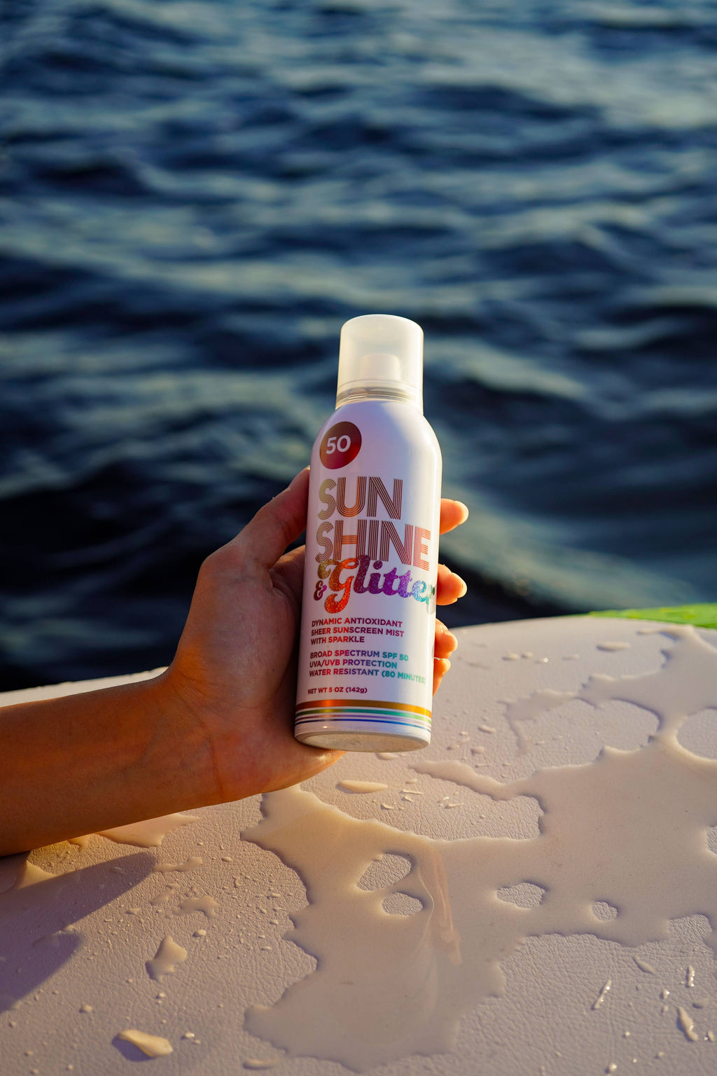 Sunshine & Glitter SPARKLE SHIMMER Sport SPF 50 Mist