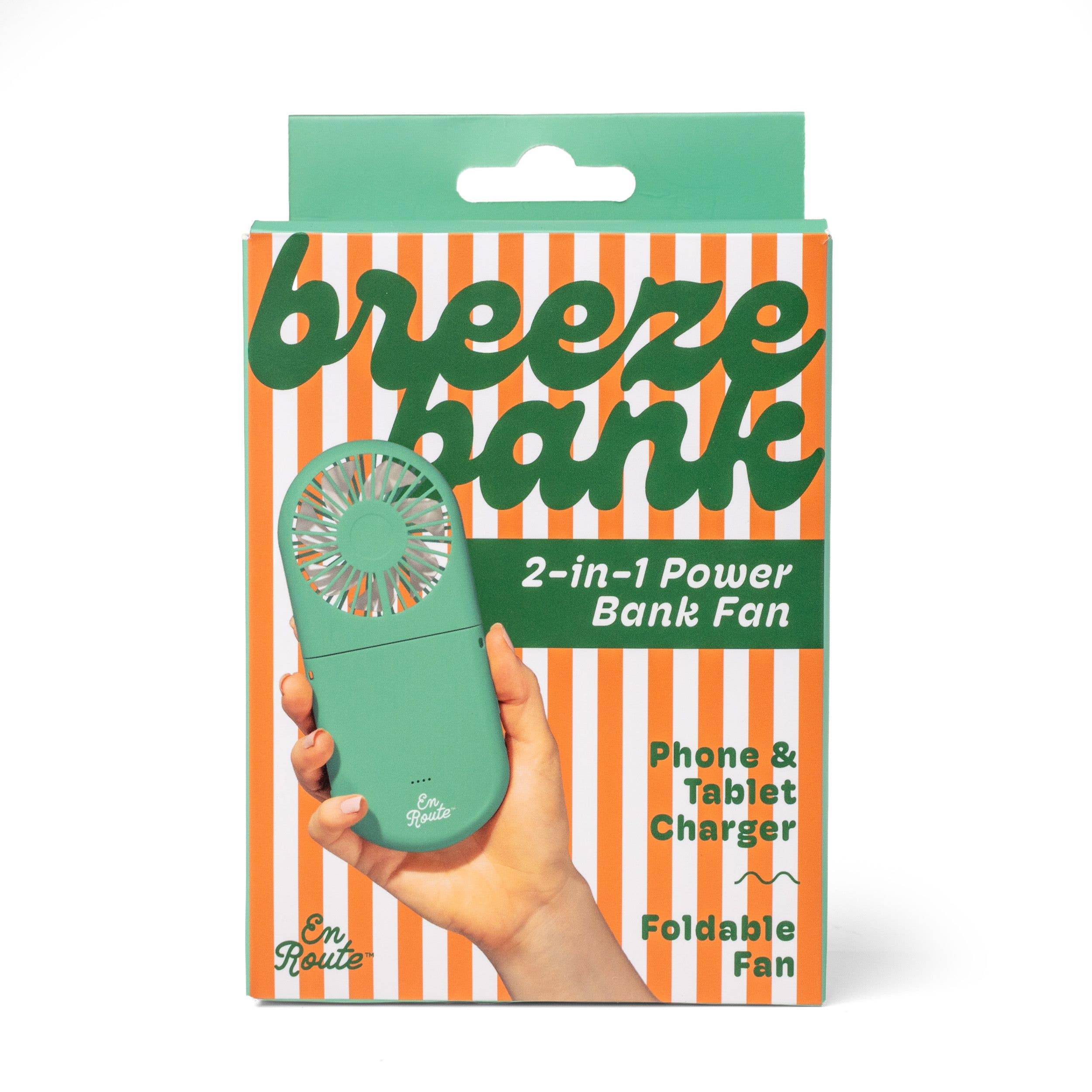 En Route Breeze Bank 2-in-1 Powerbank Fan