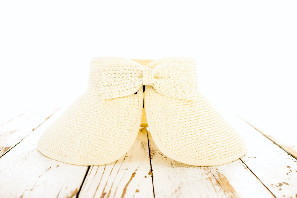 Foldable Wide Brim Bow Visor