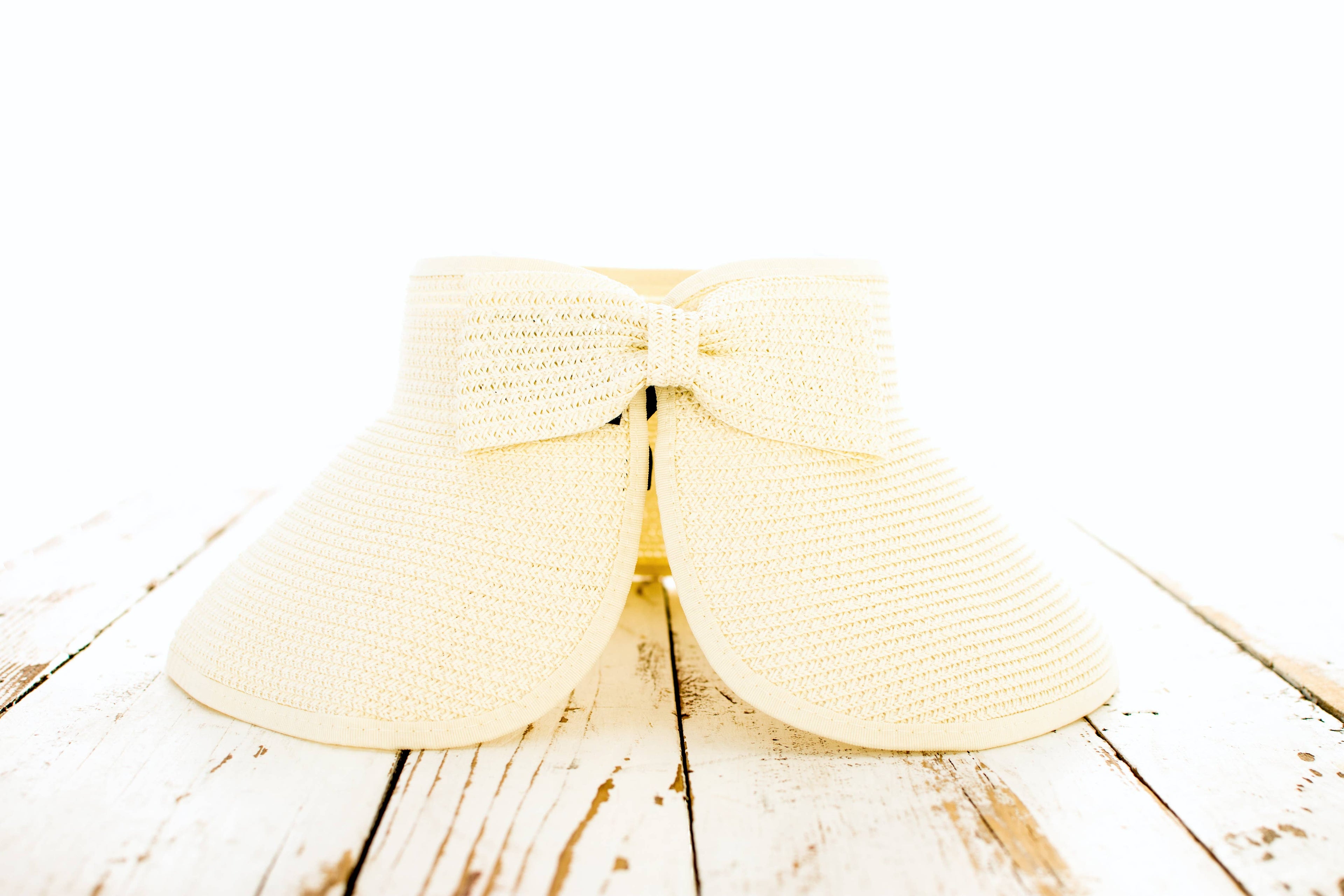 Foldable Wide Brim Bow Visor