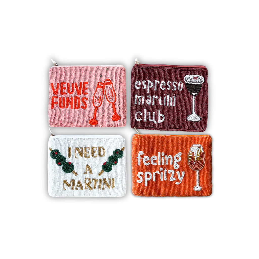XL Beaded Coin Purse - Pop Culture - Coin Pouch