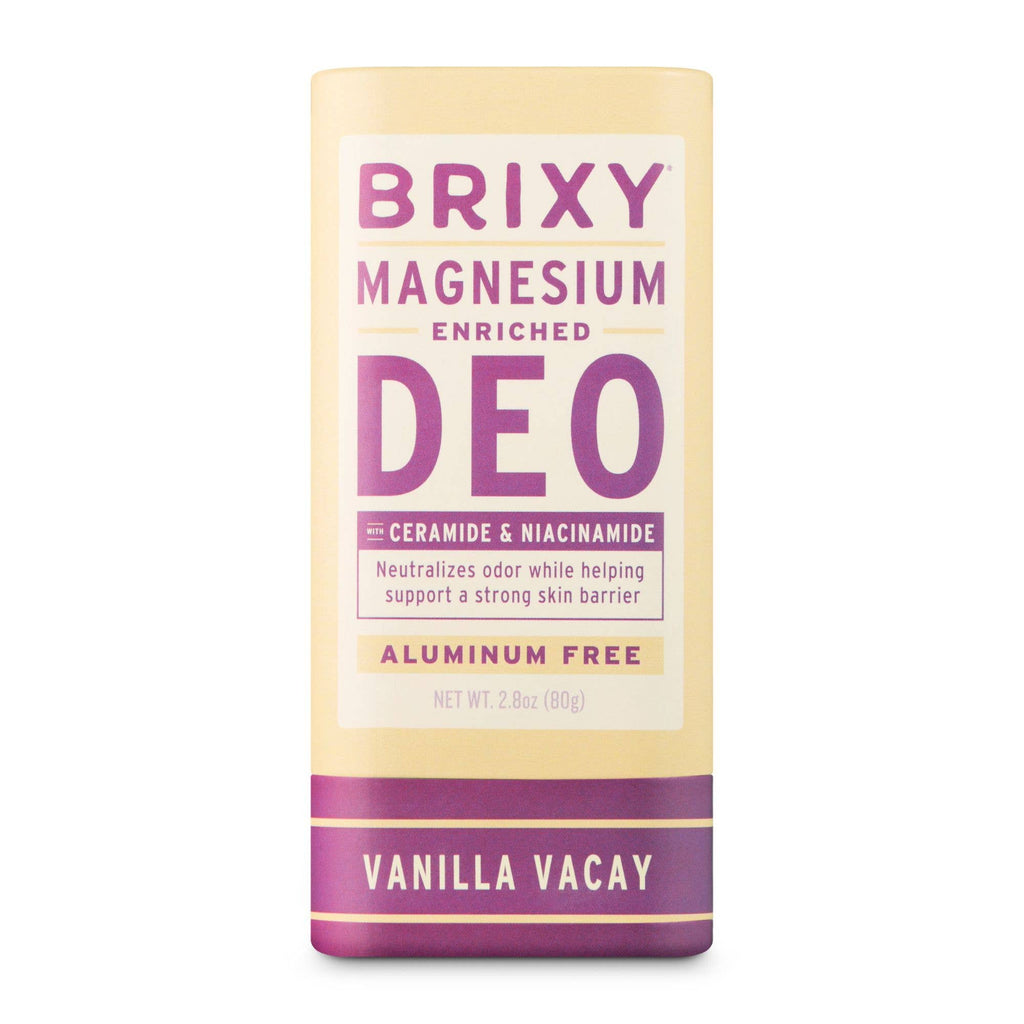 Magnesium Enriched Deodorant | Aluminum Free | Vanilla Vacay