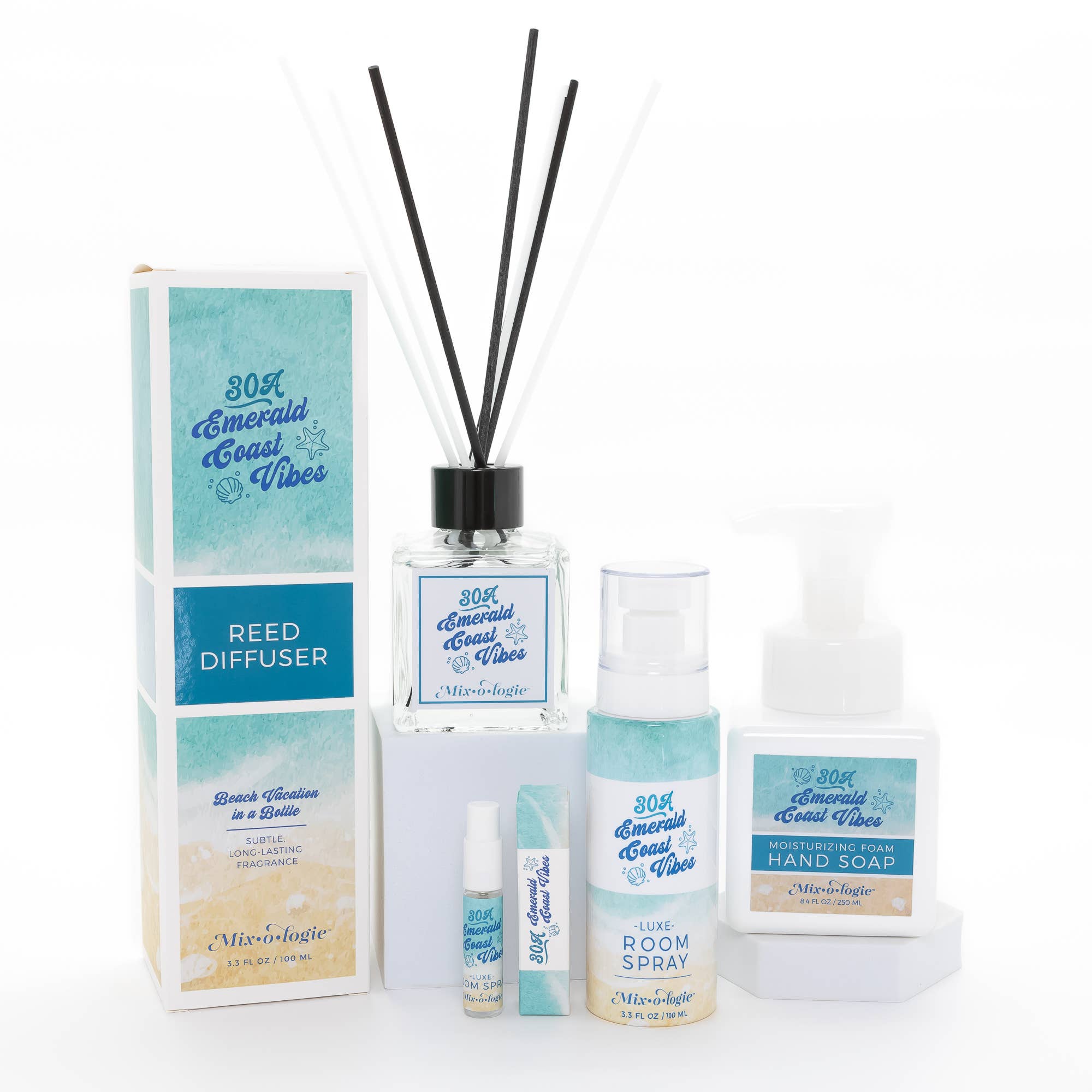 30A Emerald Coast Vibes | Reed Diffuser