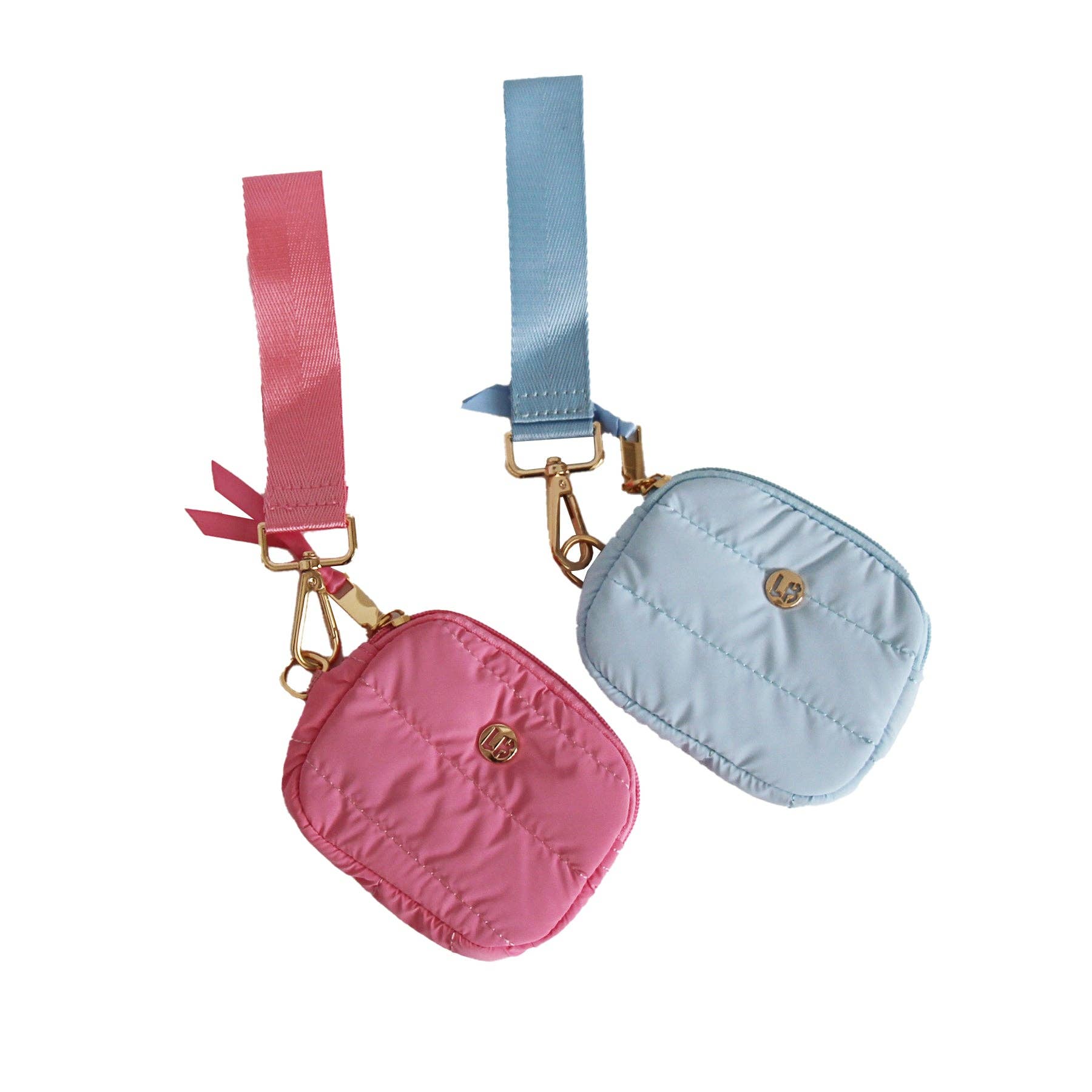 Keychain Wrislet Wallet Cotton Candy Blue
