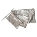 Carly Trio Wristlet & Cosmetic Bag Set | Champagne Gold 9/1
