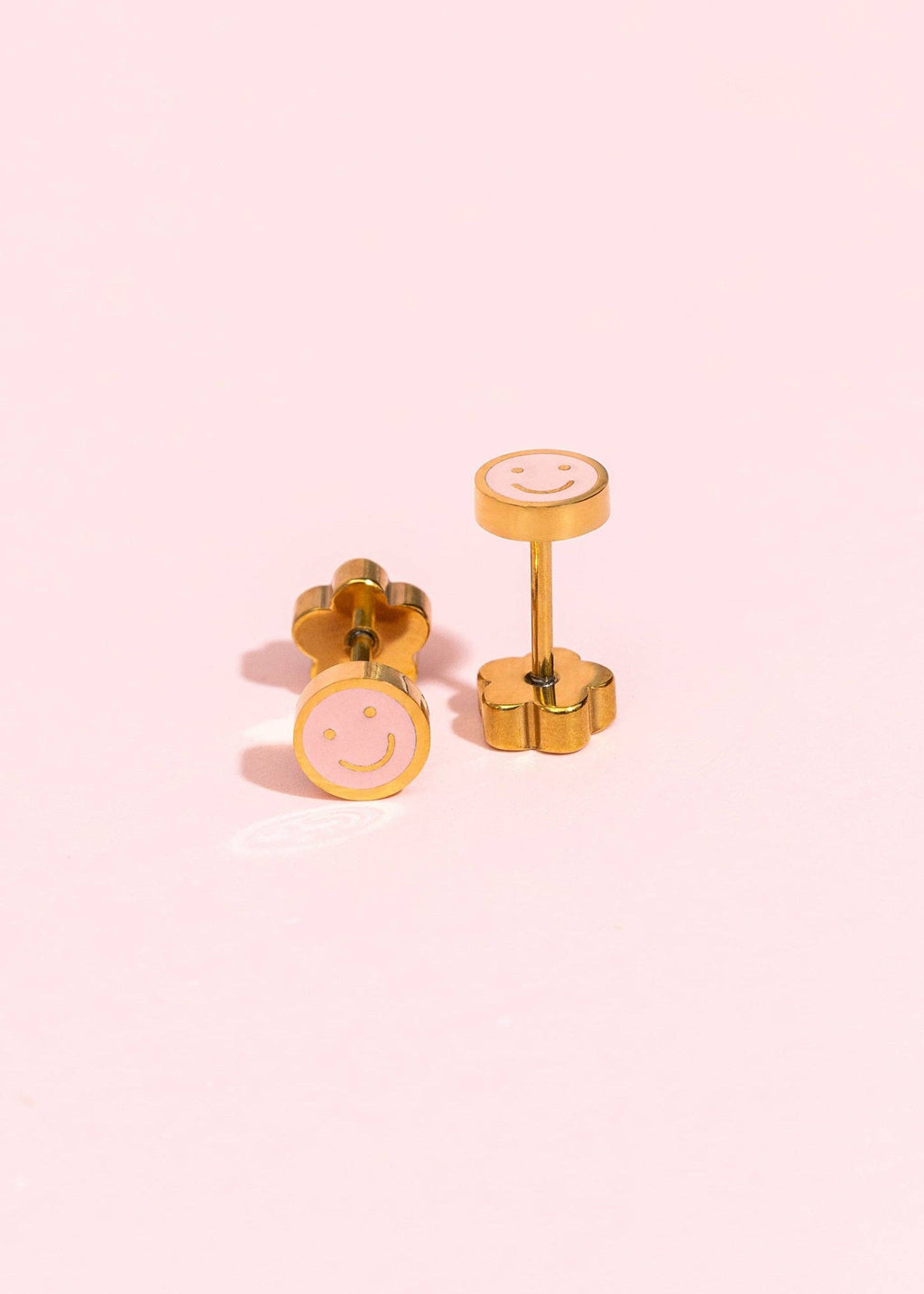 Tiny Pink Smiley