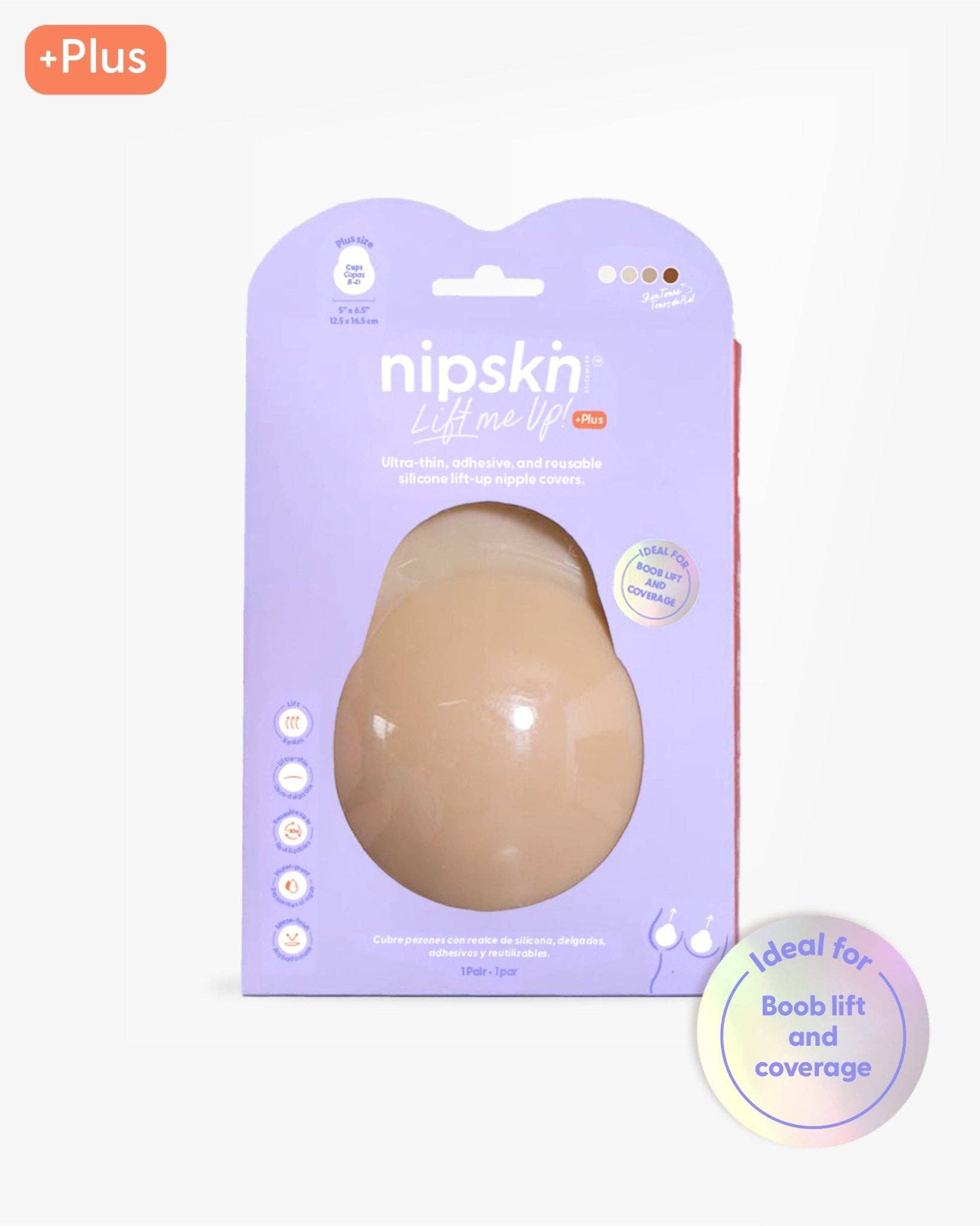Lift Me Up - Reusable Silicone Nipple Covers for Lift - Nipskin®