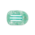Flat Round Hair Clip | Medium | Spring Splash