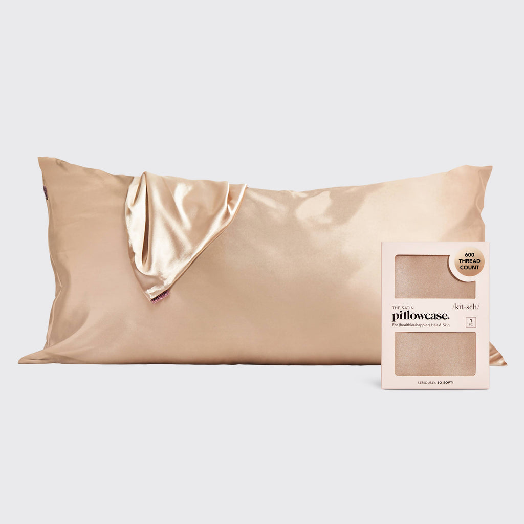Satin Pillowcase - Champagne