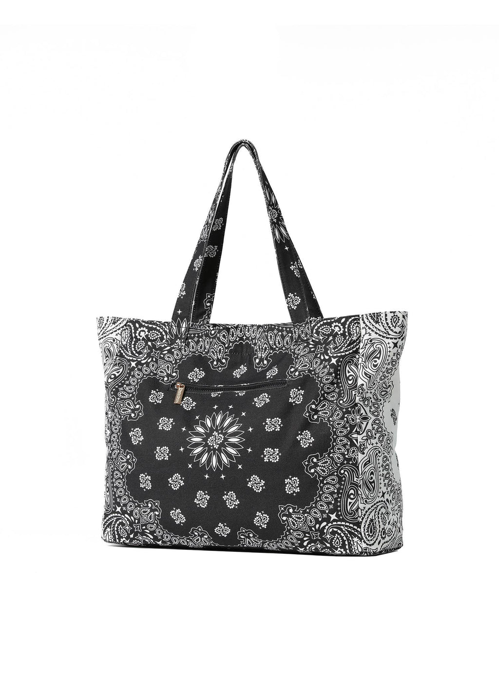 Bandana Print Canvas Tote