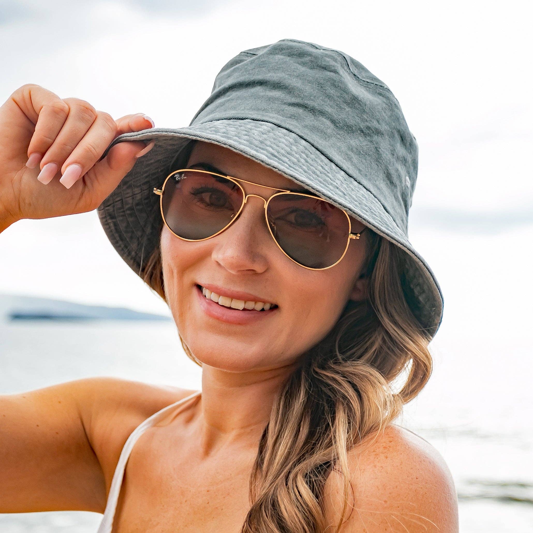 Distressed Bucket Hats