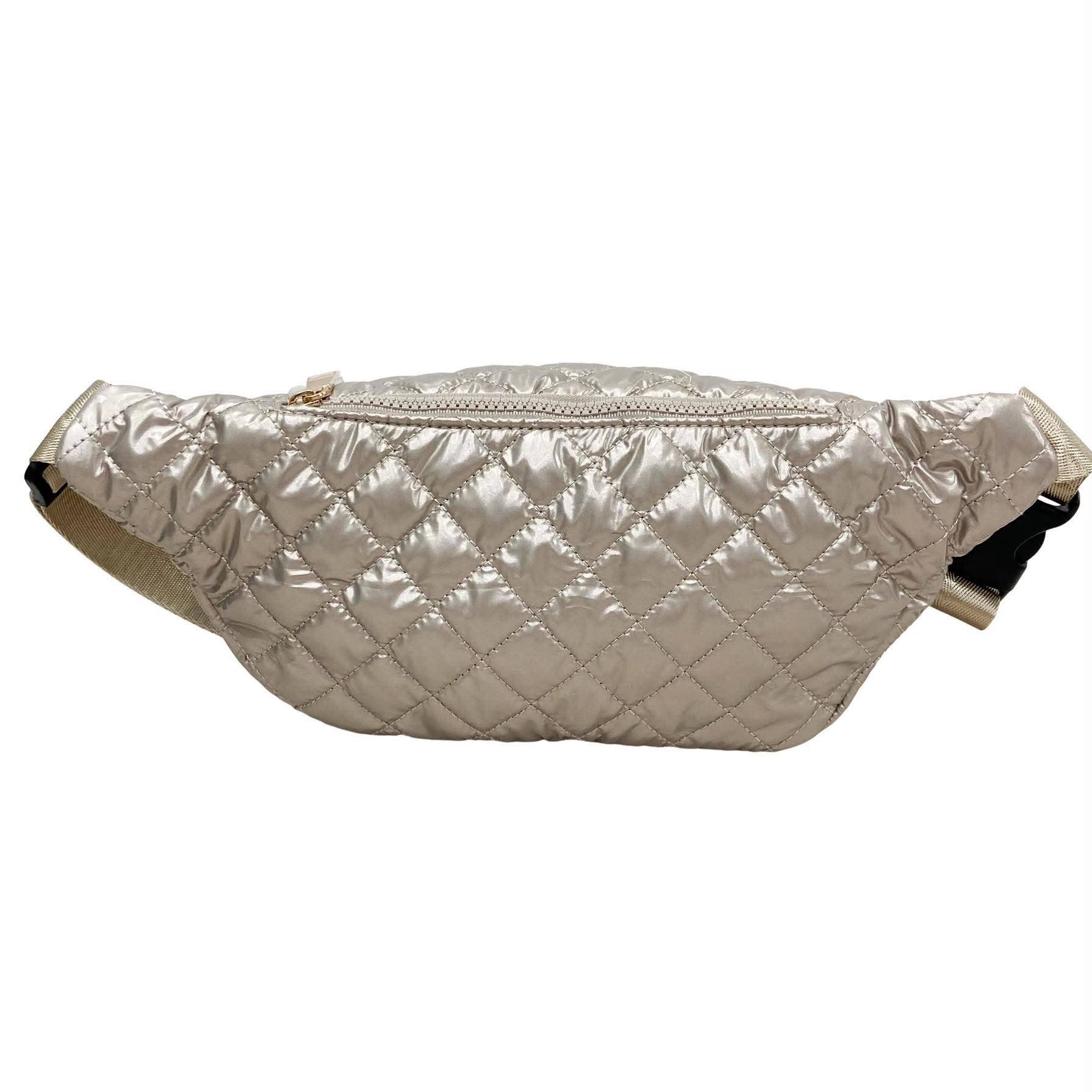 Crossbody/Belt Bag Diamond Champagne