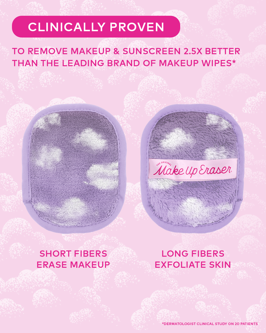 Cloud 9 MakeUp Eraser 7-Day Gift Set & Cosmetic Bag