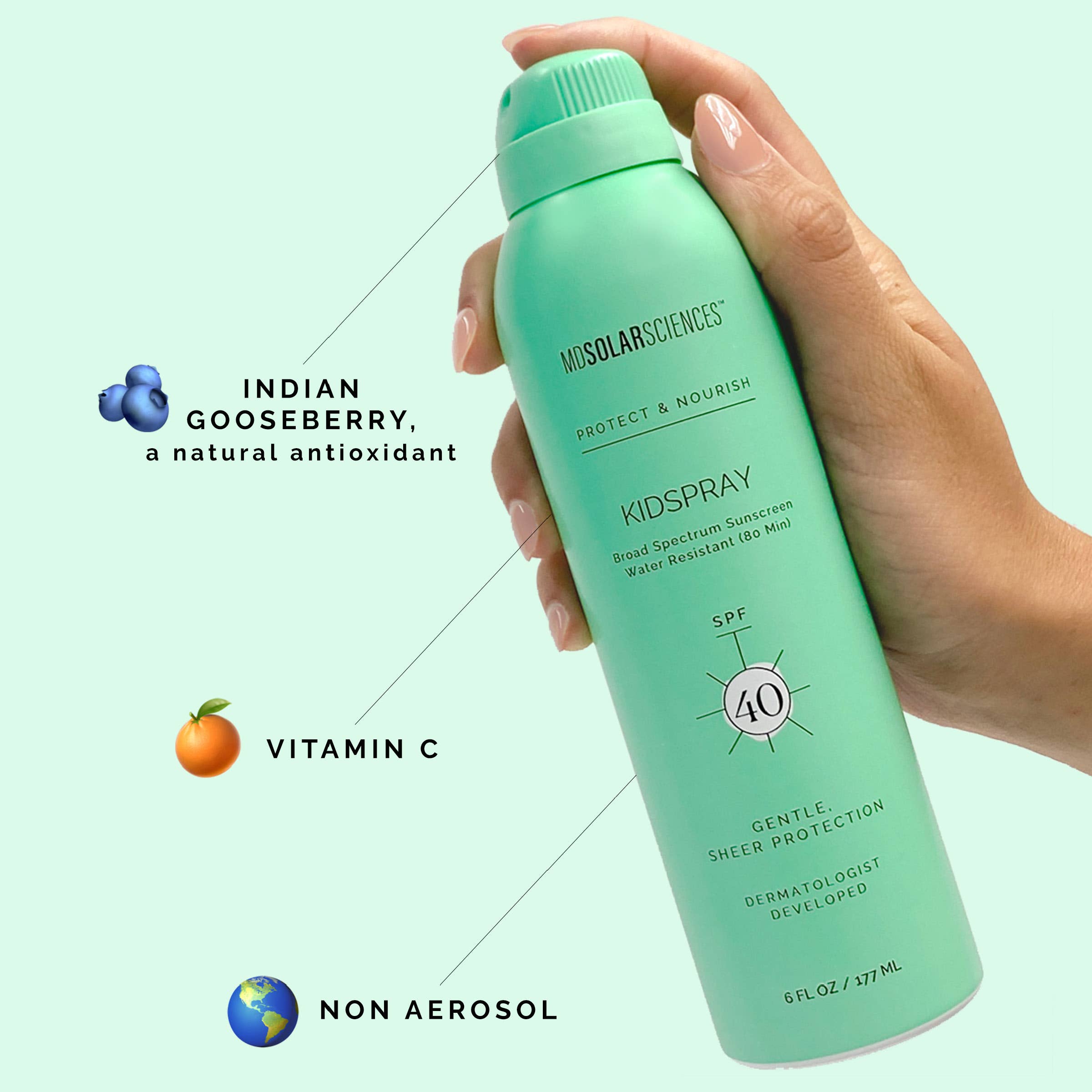 KidSpray SPF 40 6 oz