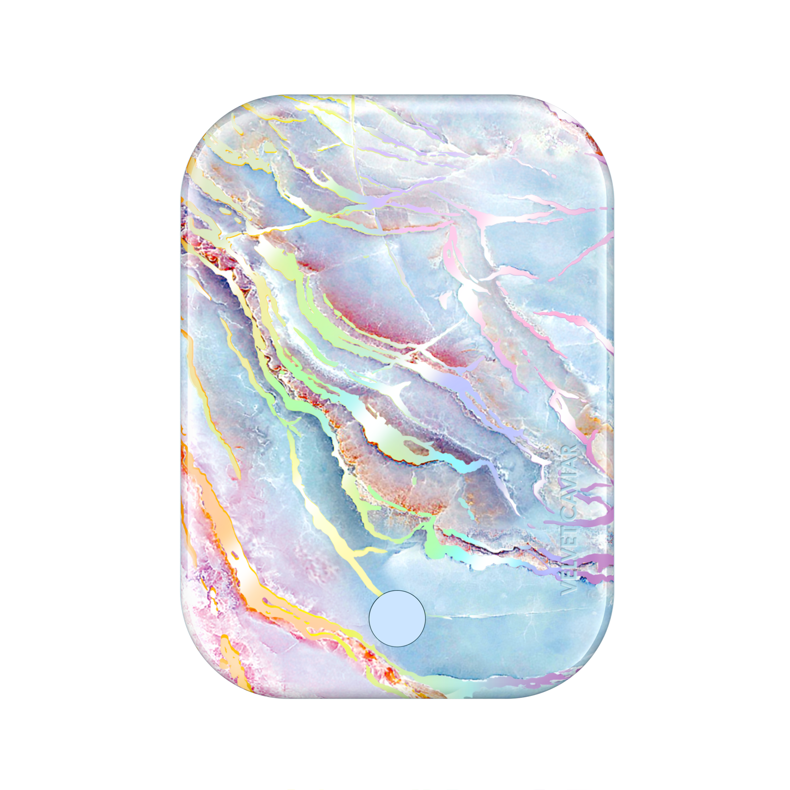 Wireless Phone Charger - Holo Moonstone Marble