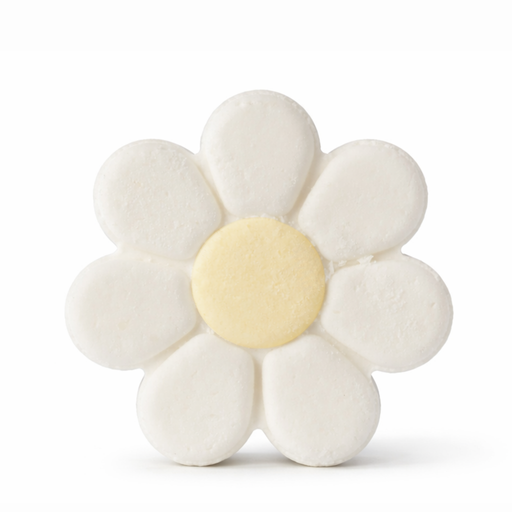 White Daisy Bath Bomb – Spring Flower Bath Gift