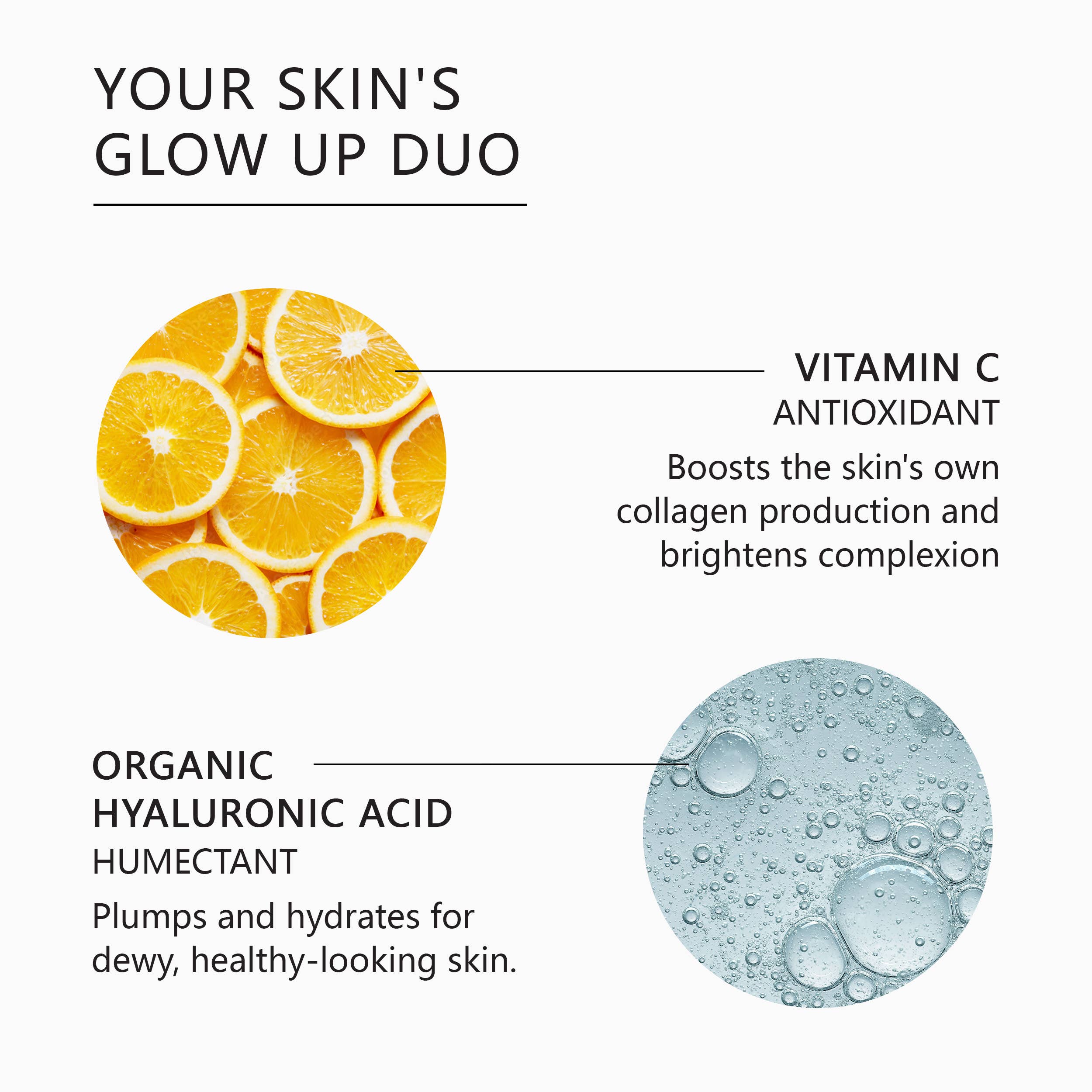 Vitamin C with Hylauronic Acid Serum
