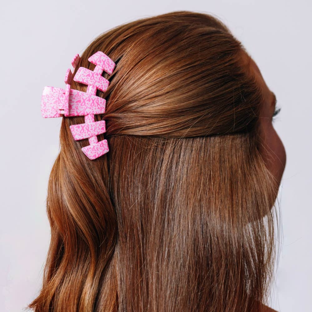 Classic | Breast Cancer Awareness | Medium | Claw Clip