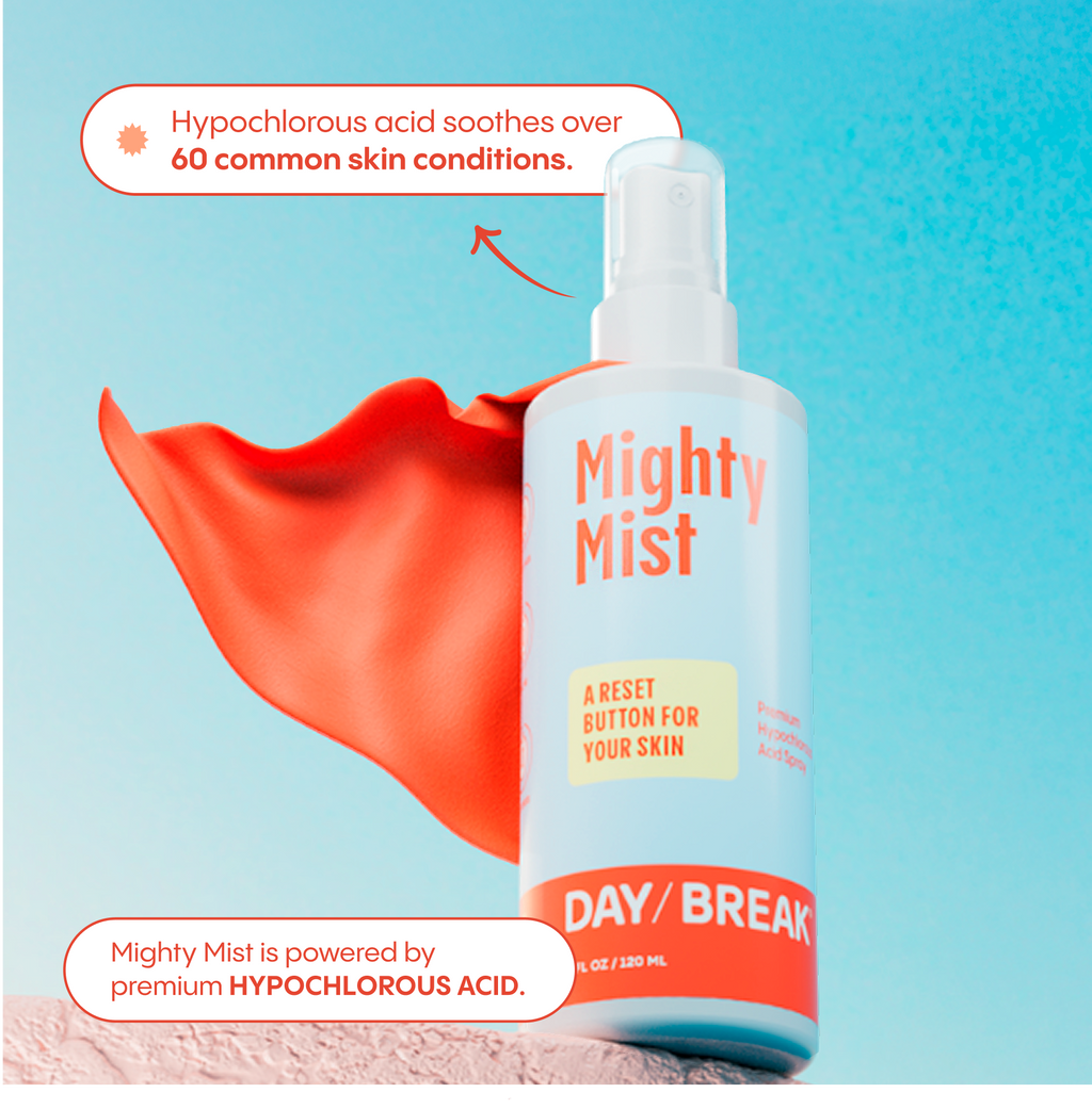 Hypochlorous Acid Facial Spray for Acne, Eczema, Rosacea