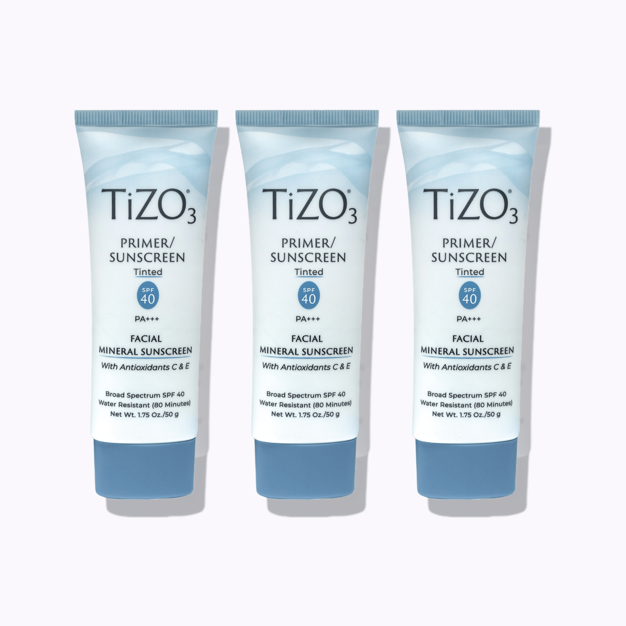 TiZO 3 Facial Mineral Sunscreen and Primer Tinted SPF40