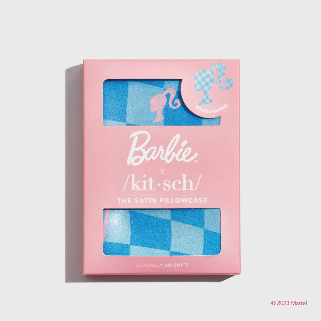 Barbie x kitsch Satin Pillowcase - Malibu Barbie