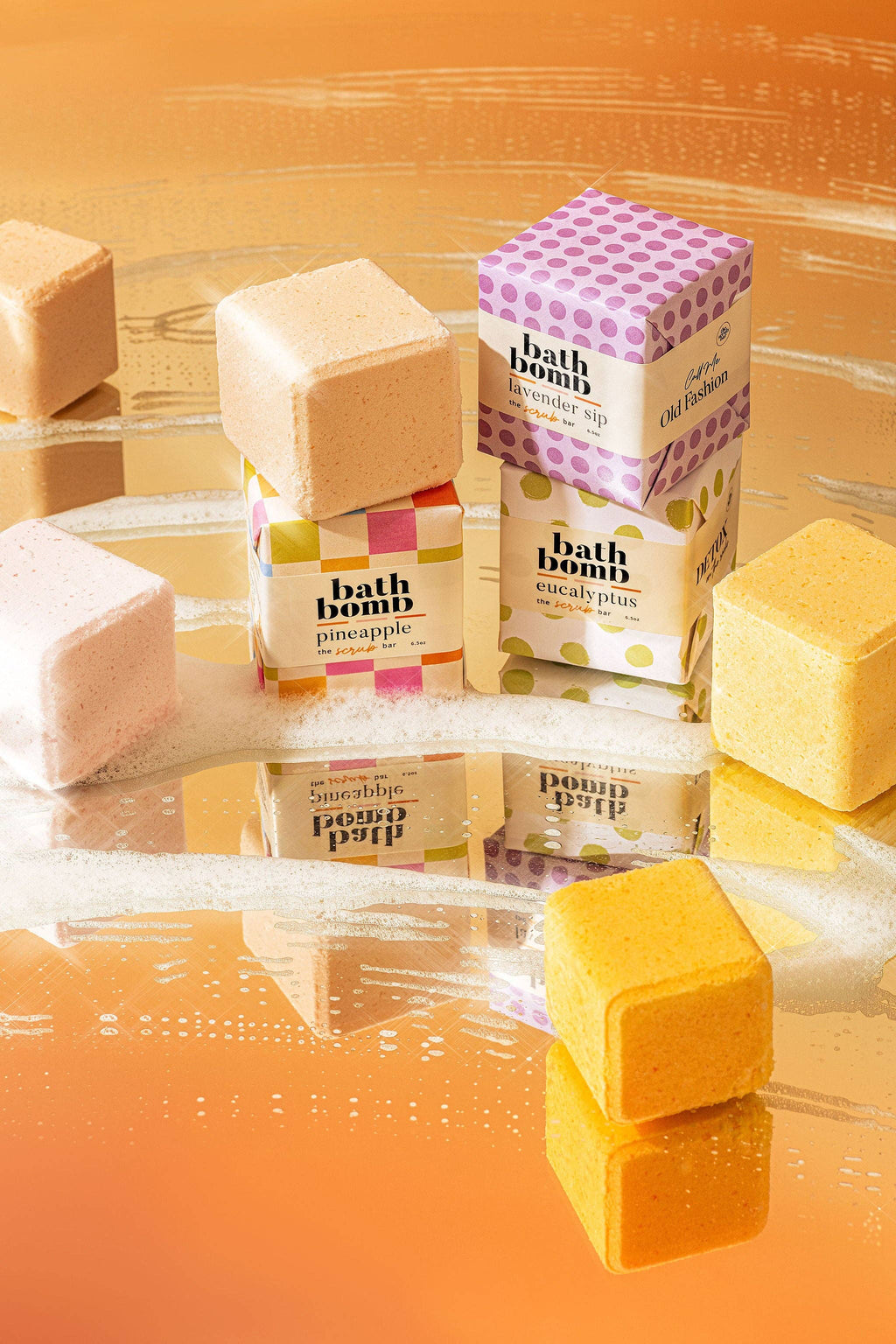 Birthday Cheer- Yellow Pineapple Bath Bomb 6.5 oz