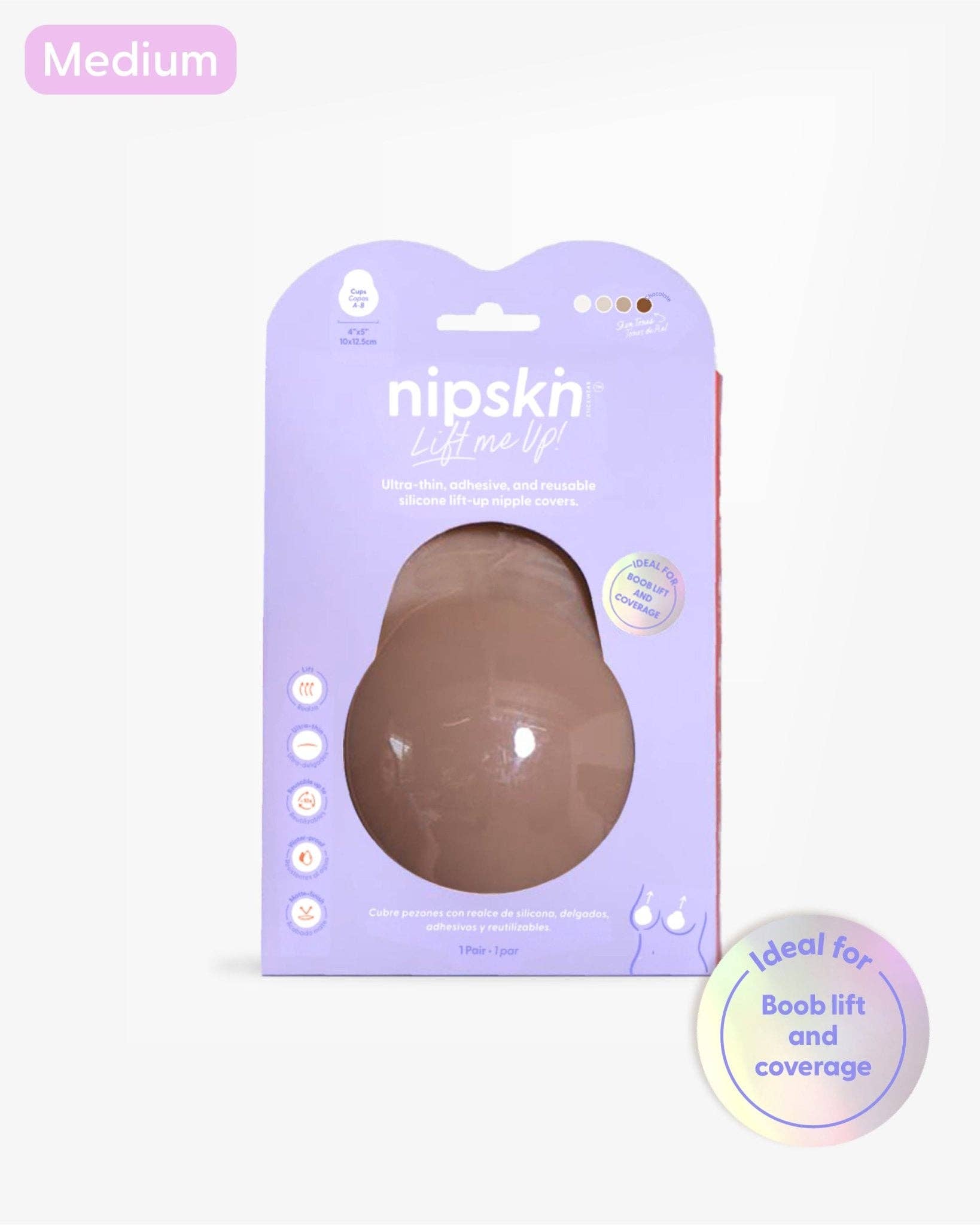 Lift Me Up - Reusable Silicone Nipple Covers for Lift - Nipskin®