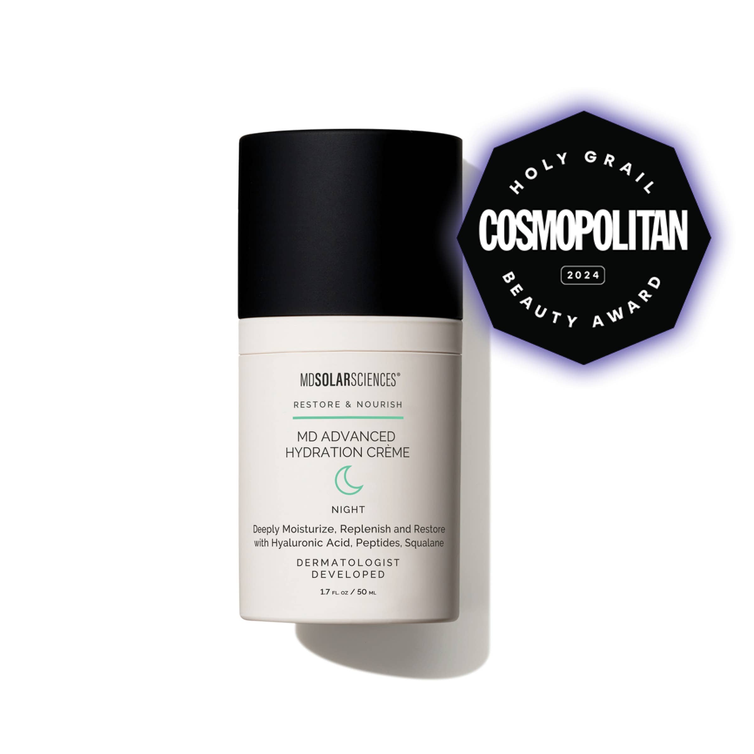 MD Advanced Hydration Crème 1.7 oz | Nighttime Anti-Aging