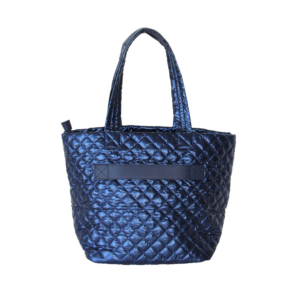 Diamond Tote Shoulder Bag Sapphire Navy