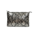 Everyday Sleek Silver Python - PurseN