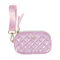 Keychain Wristlet Wallet Large Ice Pink